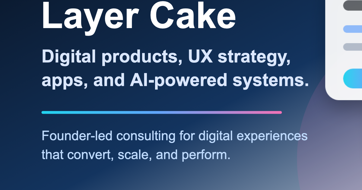 Layer Cake Solutions